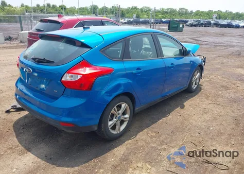 2012 Ford Focus Se из США, поврежденный, VIN 1FAHP3K24CL183216